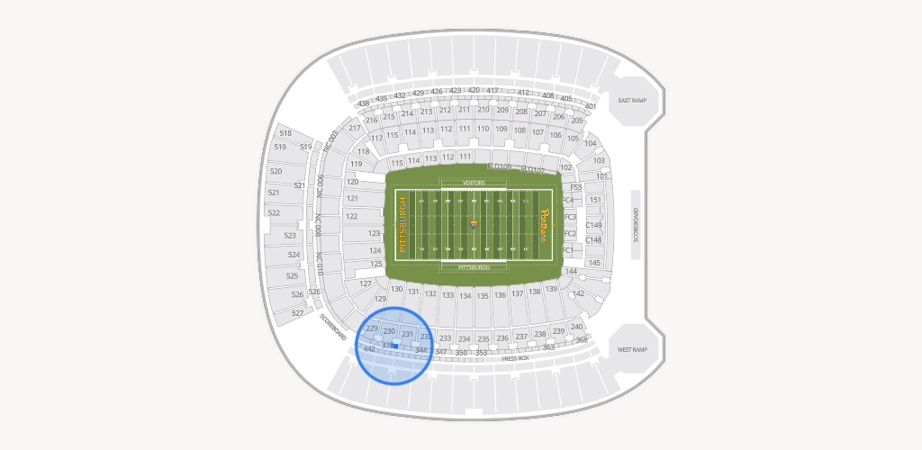 Acrisure Stadium Seating Chart