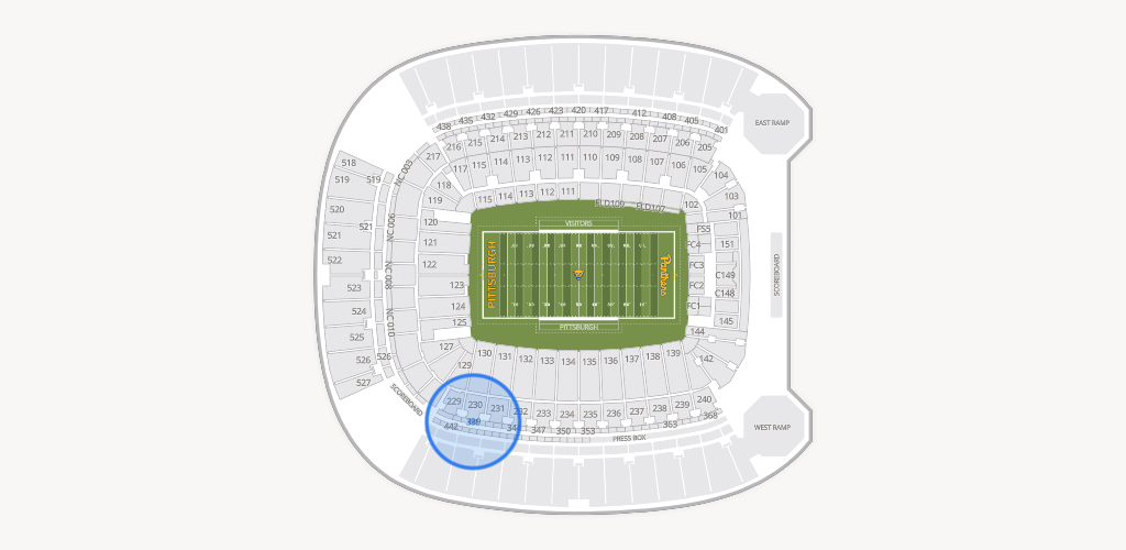 Acrisure Stadium Seating Chart