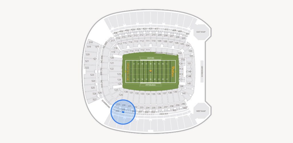 Acrisure Stadium Seating Chart
