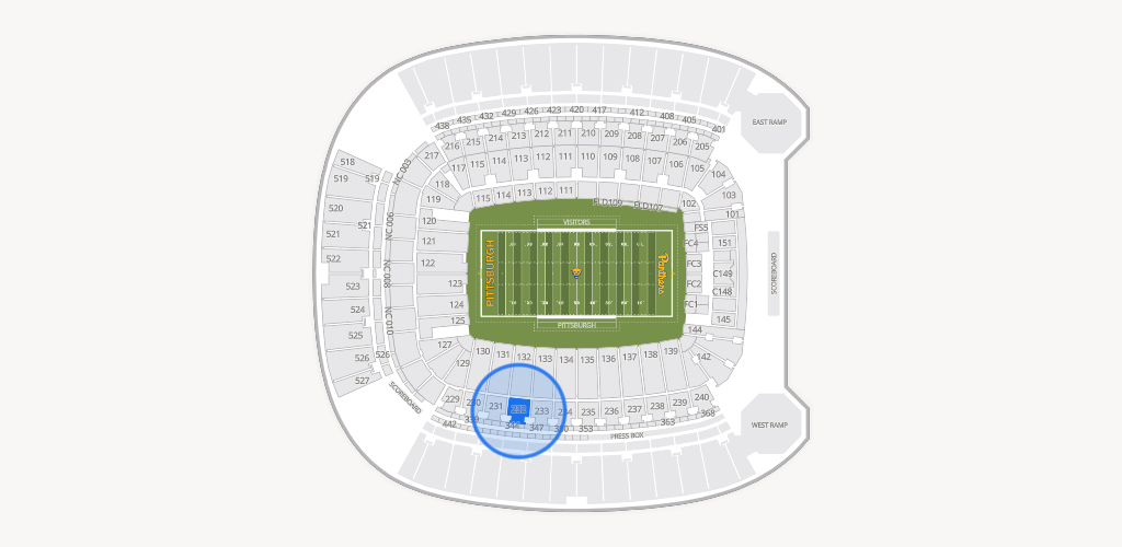 Acrisure Stadium Seating Chart