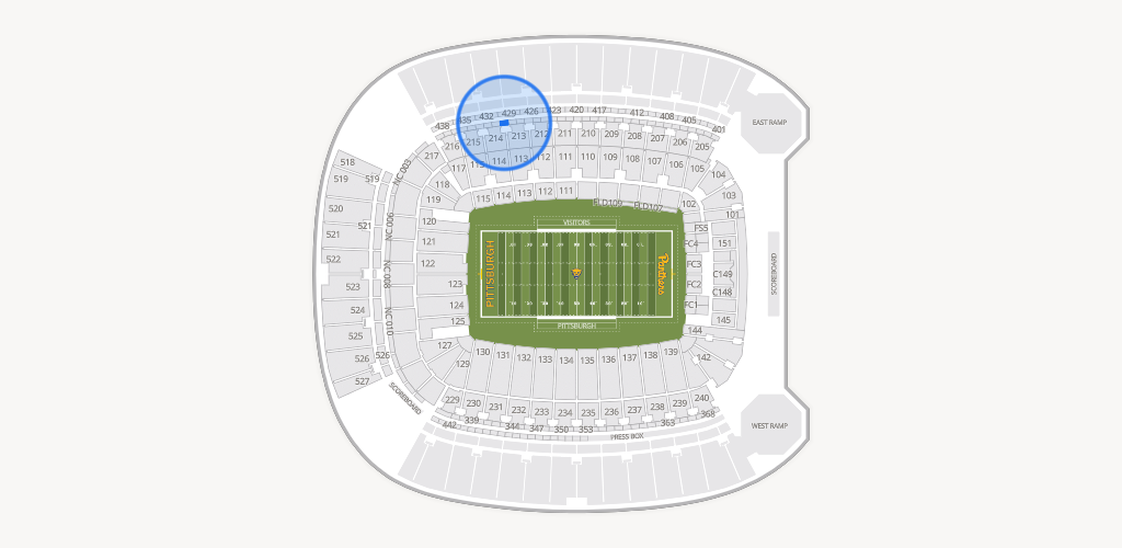 Acrisure Stadium Seating Chart