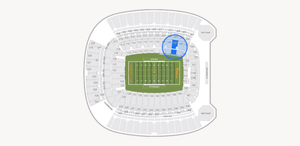 Acrisure Stadium Seating Chart