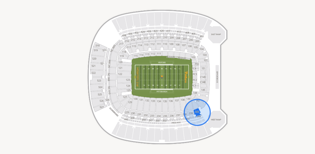 Acrisure Stadium Seating Chart
