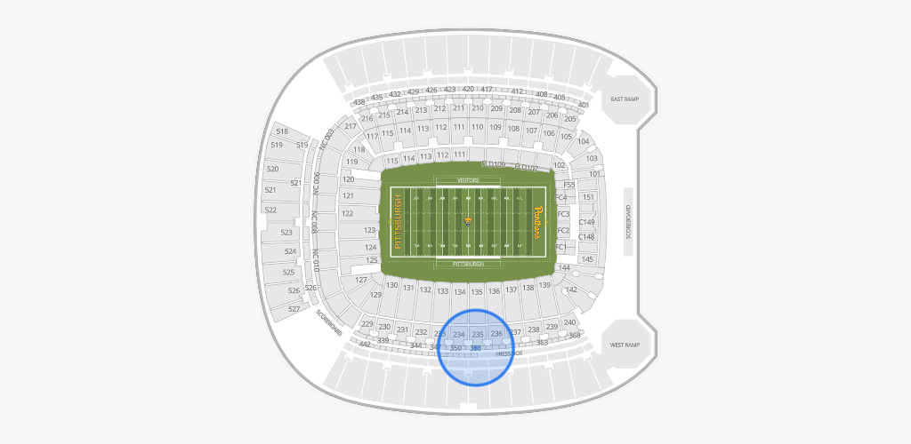 Acrisure Stadium Seating Chart
