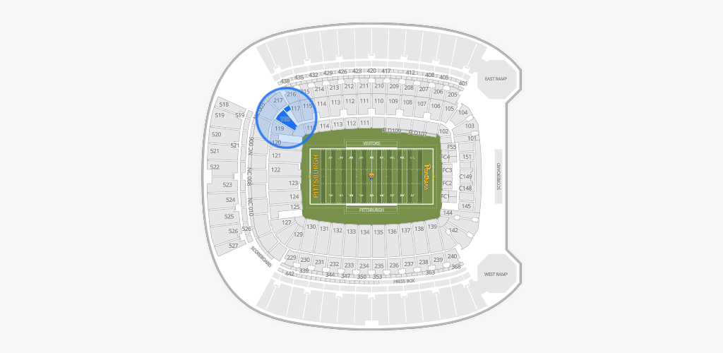 Acrisure Stadium Seating Chart