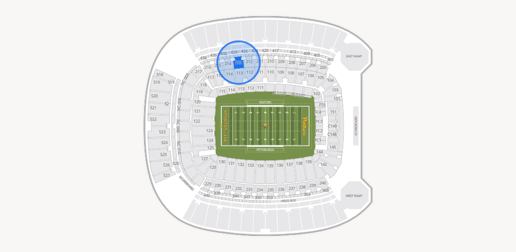 Acrisure Stadium Seating Chart