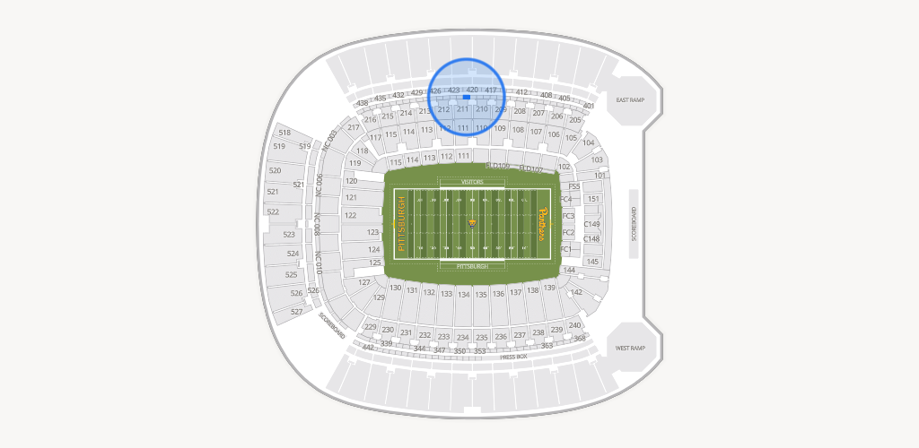 Acrisure Stadium Seating Chart