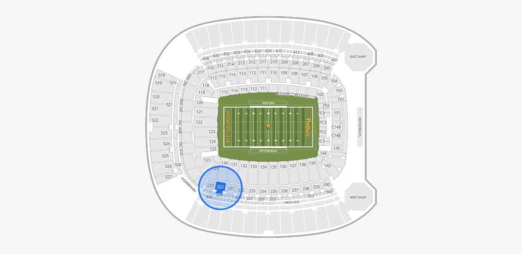 Acrisure Stadium Seating Chart