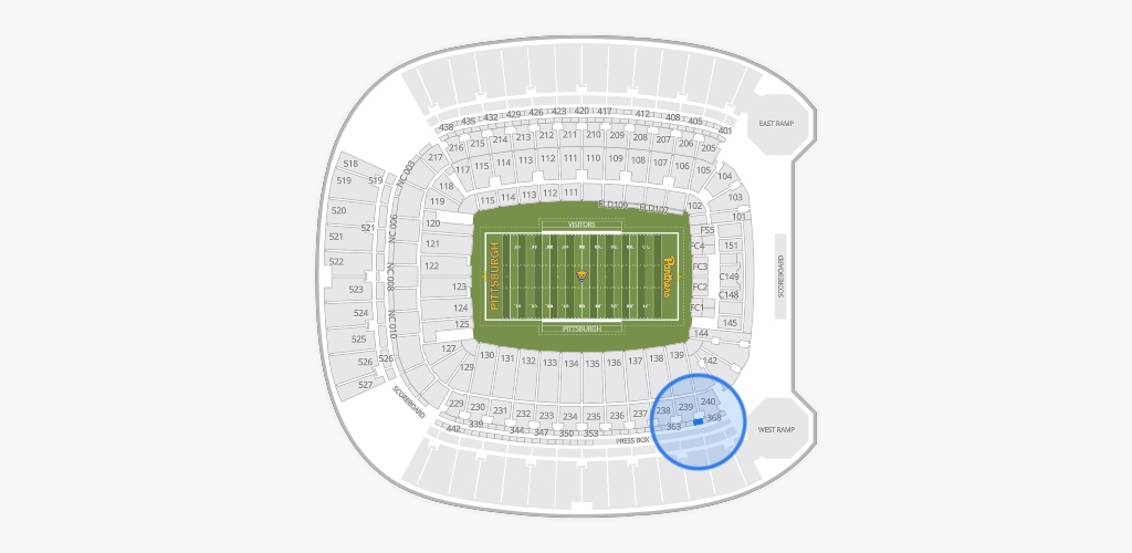 Acrisure Stadium Seating Chart