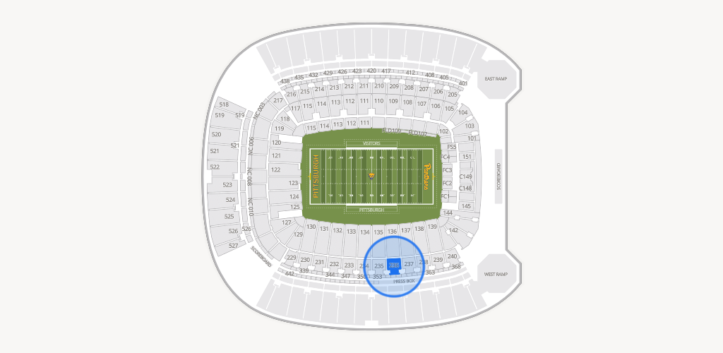 Acrisure Stadium Seating Chart