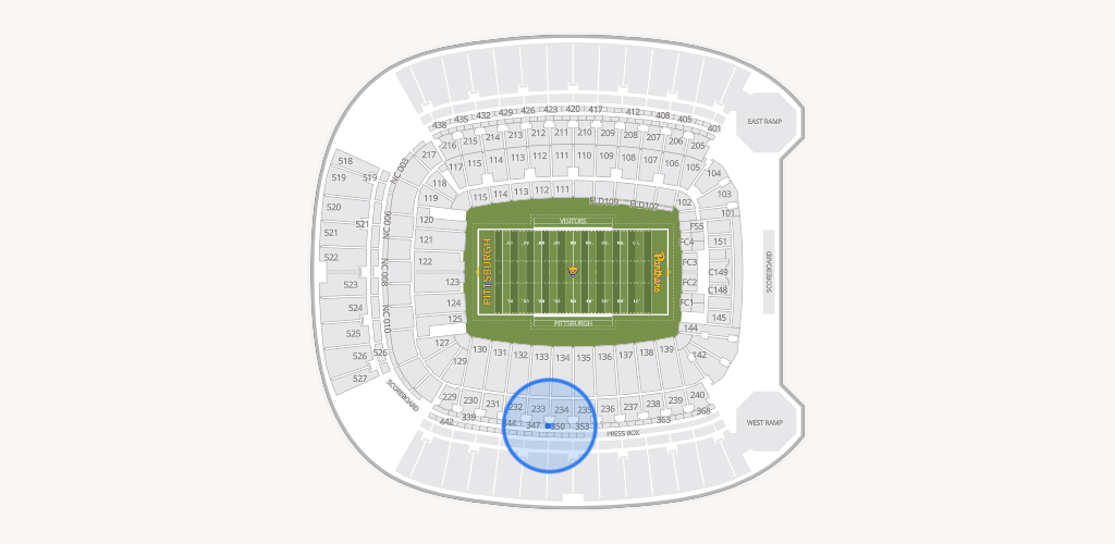 Acrisure Stadium Seating Chart