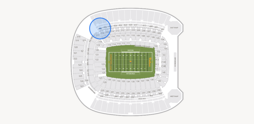 Acrisure Stadium Seating Chart