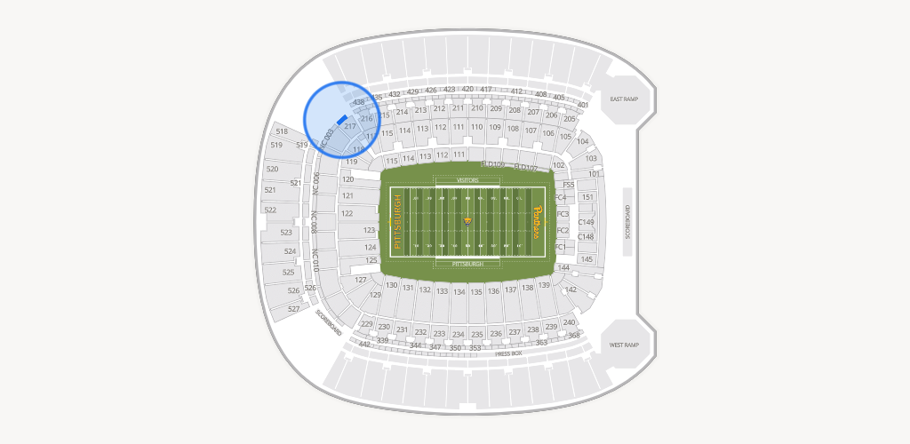 Acrisure Stadium Seating Chart