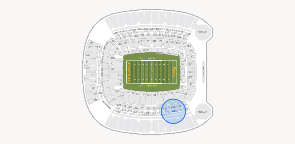 Acrisure Stadium Seating Chart