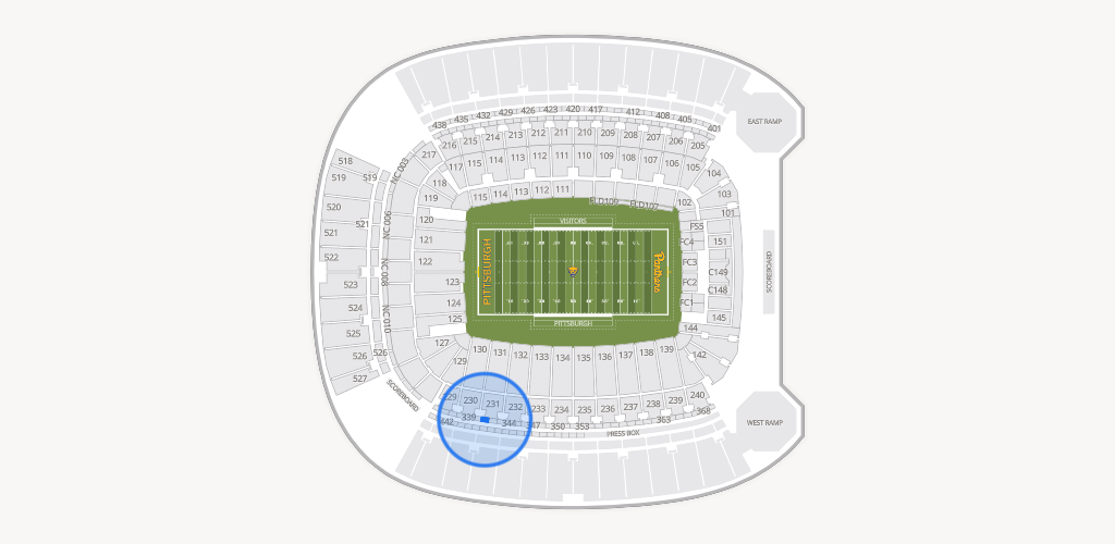 Acrisure Stadium Seating Chart