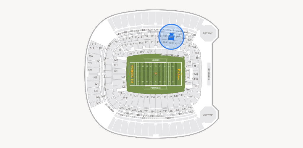 Acrisure Stadium Seating Chart