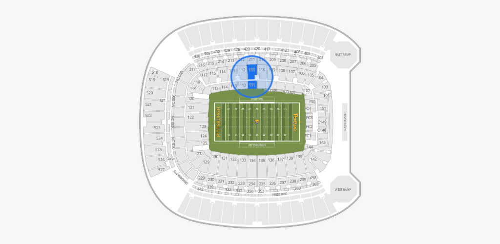 Acrisure Stadium Seating Chart