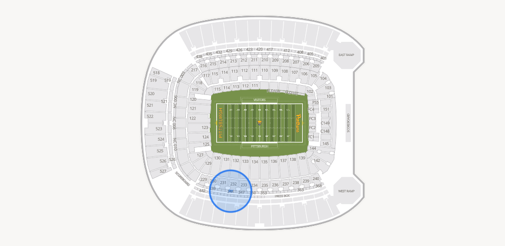 Acrisure Stadium Seating Chart