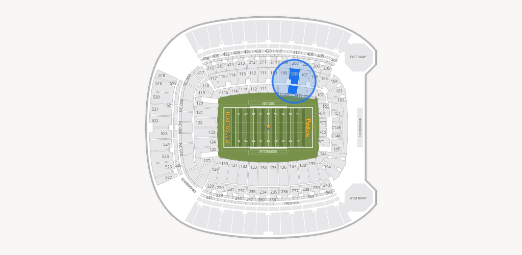 Acrisure Stadium Seating Chart