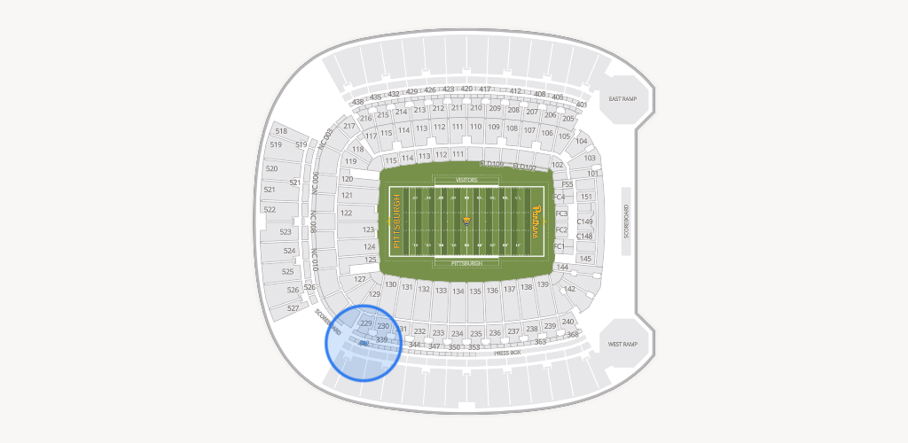 Acrisure Stadium Seating Chart