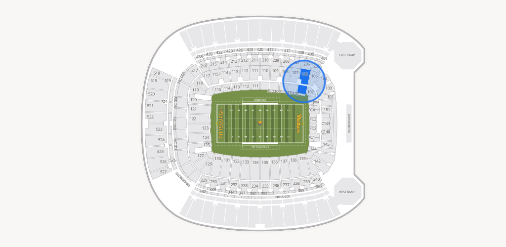Acrisure Stadium Seating Chart