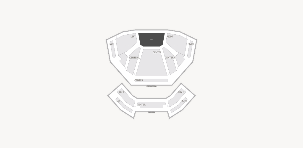 ACT Theatre at Union Arts Center - Seattle Seating Chart