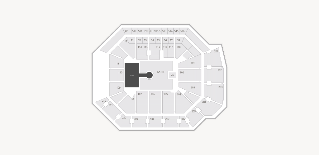Addition Financial Arena Seating Chart