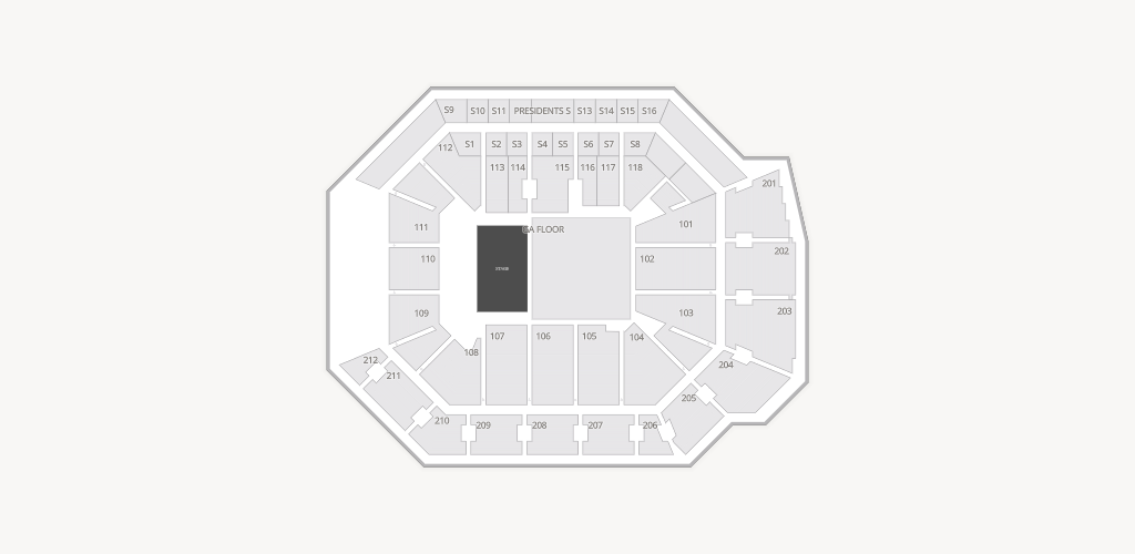Addition Financial Arena Seating Chart