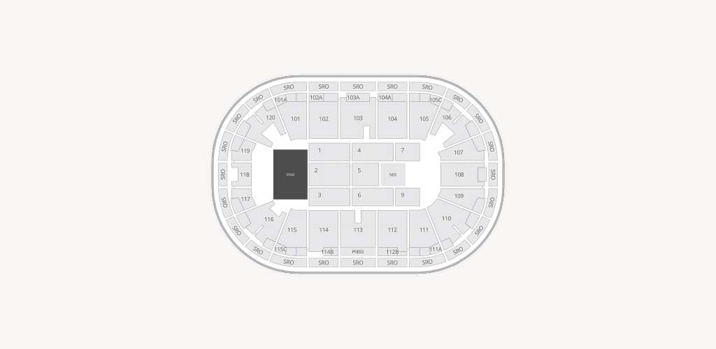Agganis Arena Seating Chart