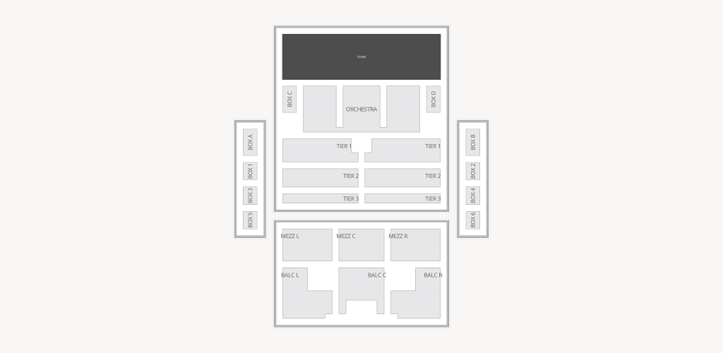Agora Theatre - Cleveland Seating Chart