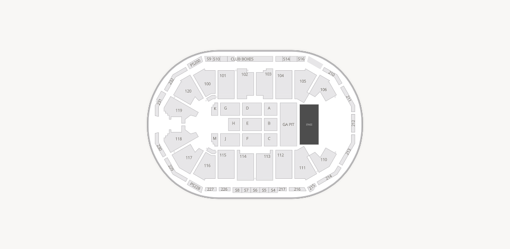 Akins Ford Arena Seating Chart
