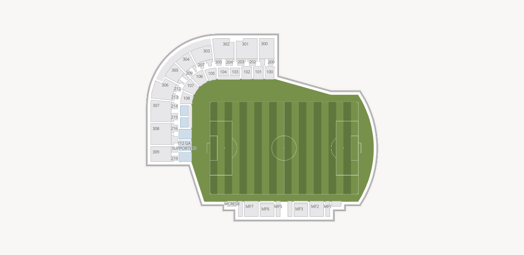 Al Lang Stadium Seating Chart