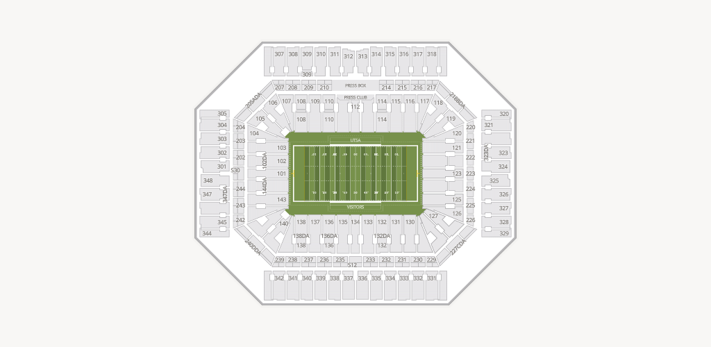 Alamodome Seating Chart
