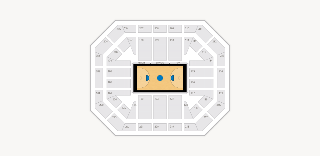 Alaska Airlines Center Seating Chart
