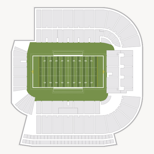 Albertsons Stadium seating chart