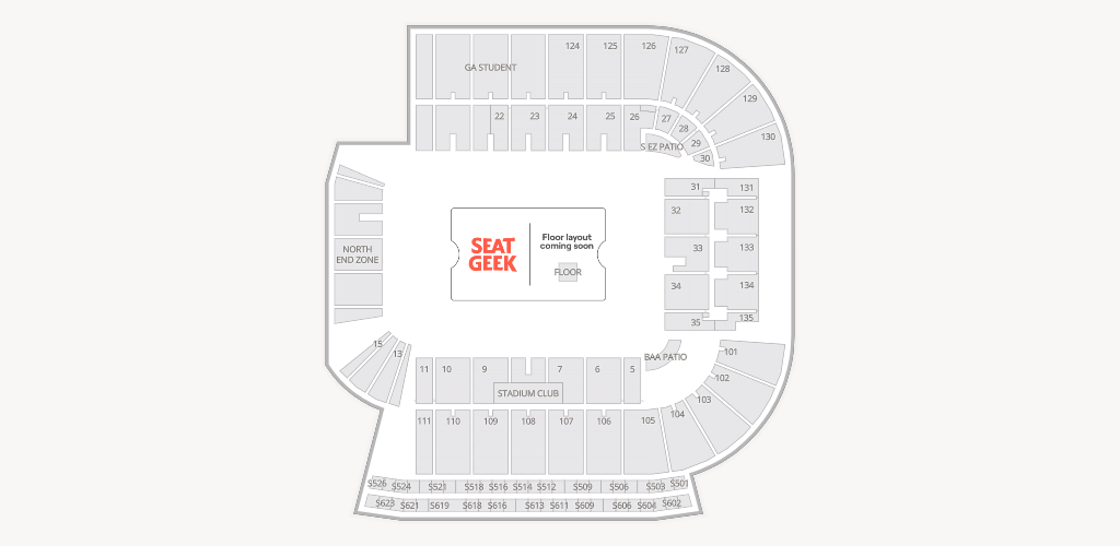 Albertsons Stadium Seating Chart