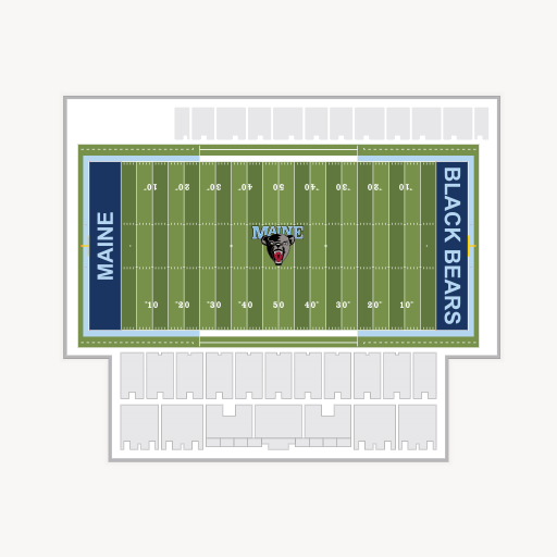 Alfond Stadium seating chart