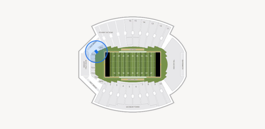 Allegacy Federal Credit Union Stadium Seating Chart