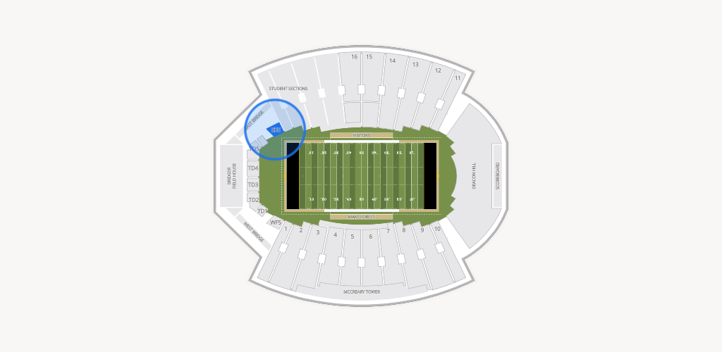 Allegacy Federal Credit Union Stadium Seating Chart