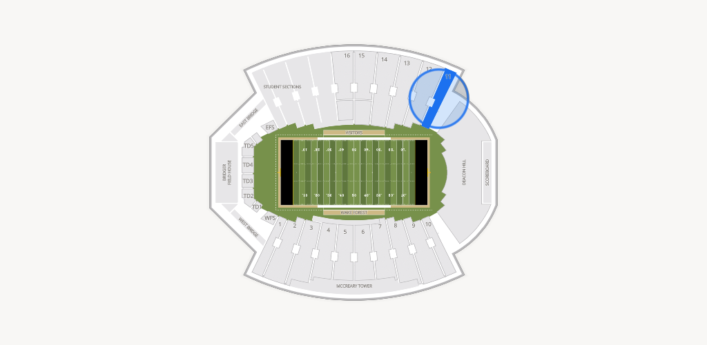 Allegacy Federal Credit Union Stadium Seating Chart