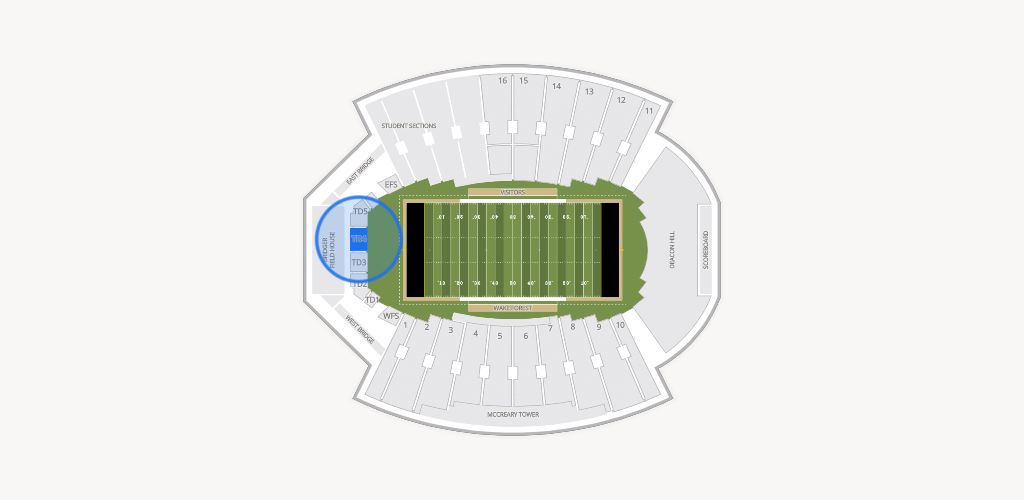 Allegacy Federal Credit Union Stadium Seating Chart