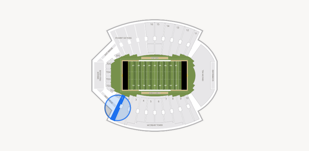 Allegacy Federal Credit Union Stadium Seating Chart