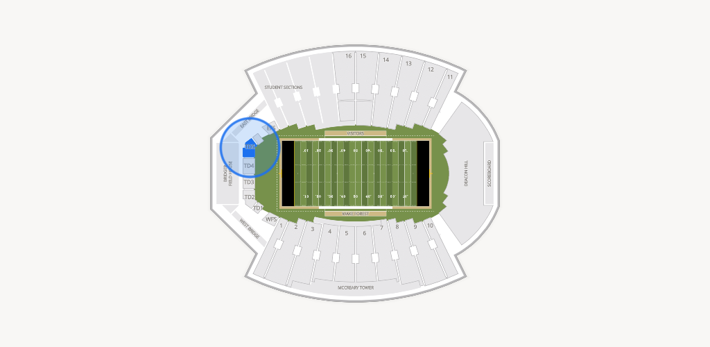 Allegacy Federal Credit Union Stadium Seating Chart