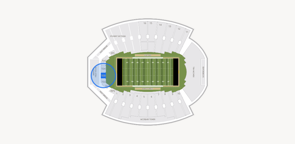 Allegacy Federal Credit Union Stadium Seating Chart