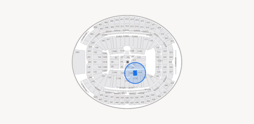 Allegiant Stadium Seating Chart