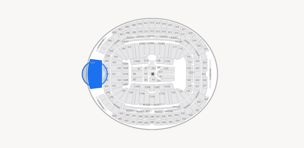 Allegiant Stadium Seating Chart