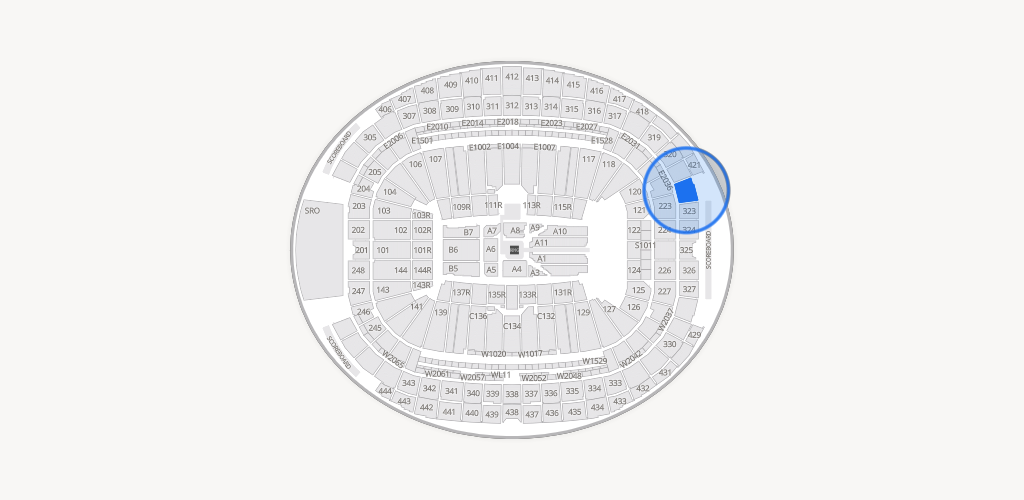 Allegiant Stadium Seating Chart