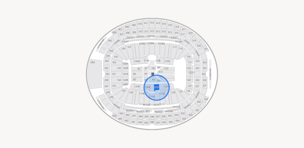 Allegiant Stadium Seating Chart