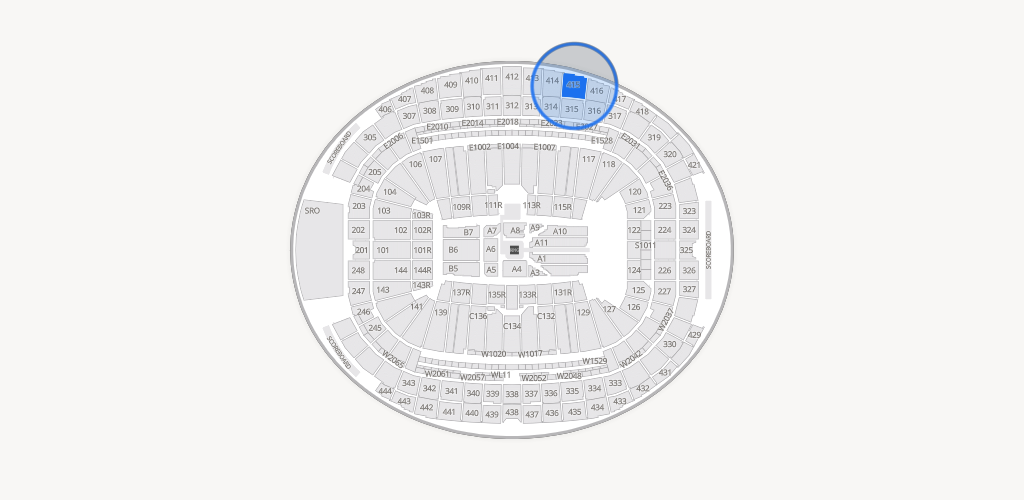 Allegiant Stadium Seating Chart