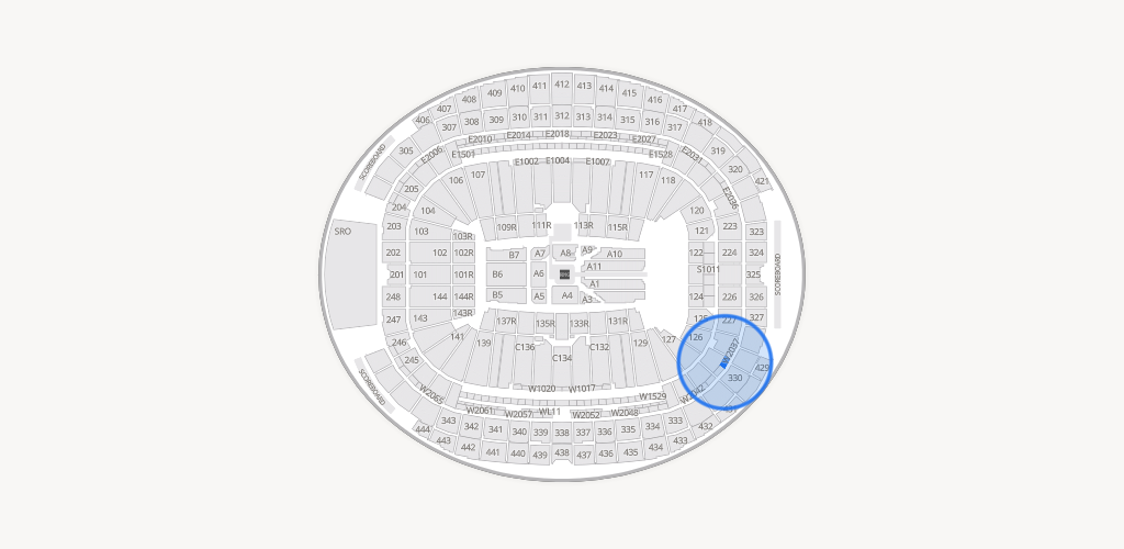 Allegiant Stadium Seating Chart